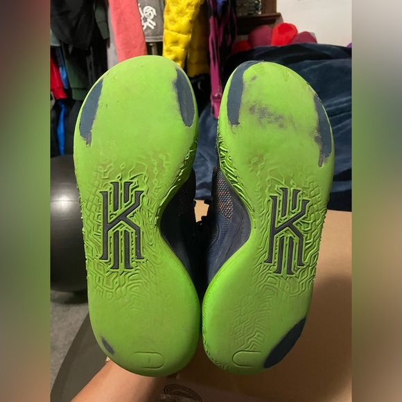 Nike Kyrie 7 Midnight Navy Size 12 - Picture 5 of 11
